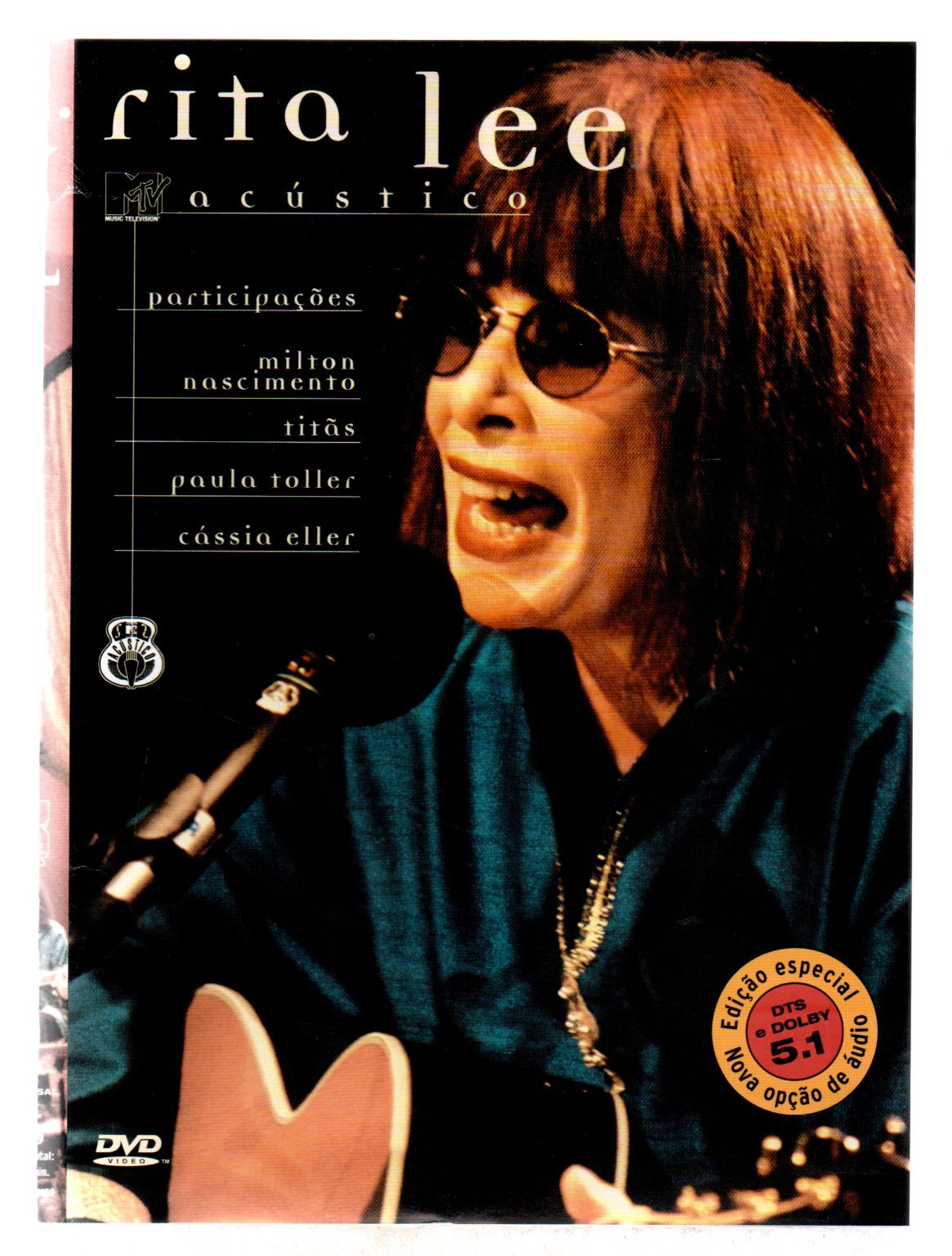 Dvd Rita Lee - Acústico - Raro