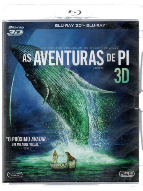 Blu-ray 3D As Aventuras de PI 34