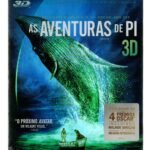 Blu Ray 3d + Blu Ray + Dvd As Aventuras De Pi 3d
