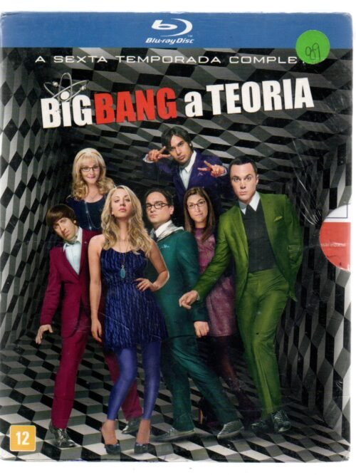 Blu-ray Duplo Big Bang A Teoria - A Sexta Temporada Completa