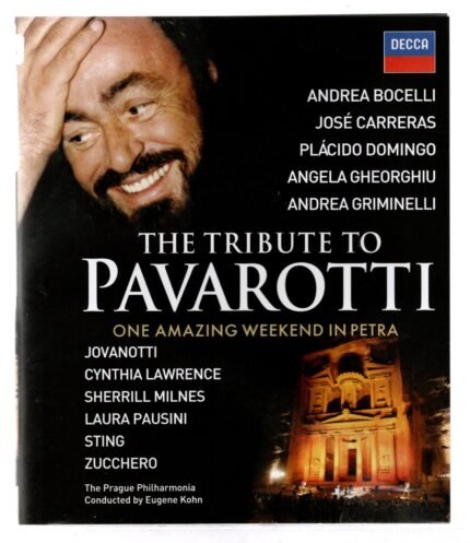 BLU-RAY THE TRIBUTE TO PAVAROTTI