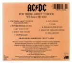 Cd Ac/ Dc - For Those About To Rock - Imagem 2