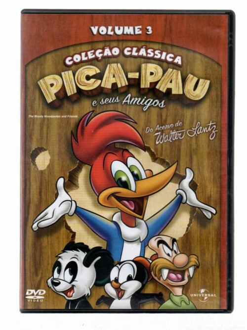 Dvd Pica - Pau E Seus Amigos - Colção Clássica Vol. 3