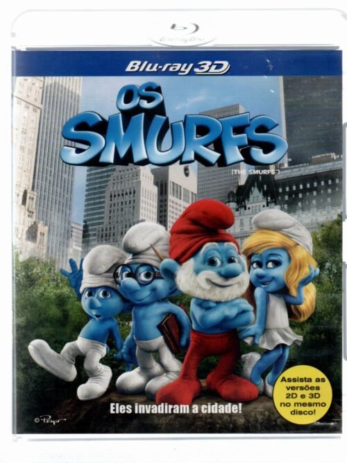 Blu - Ray 3d Os Smurfs