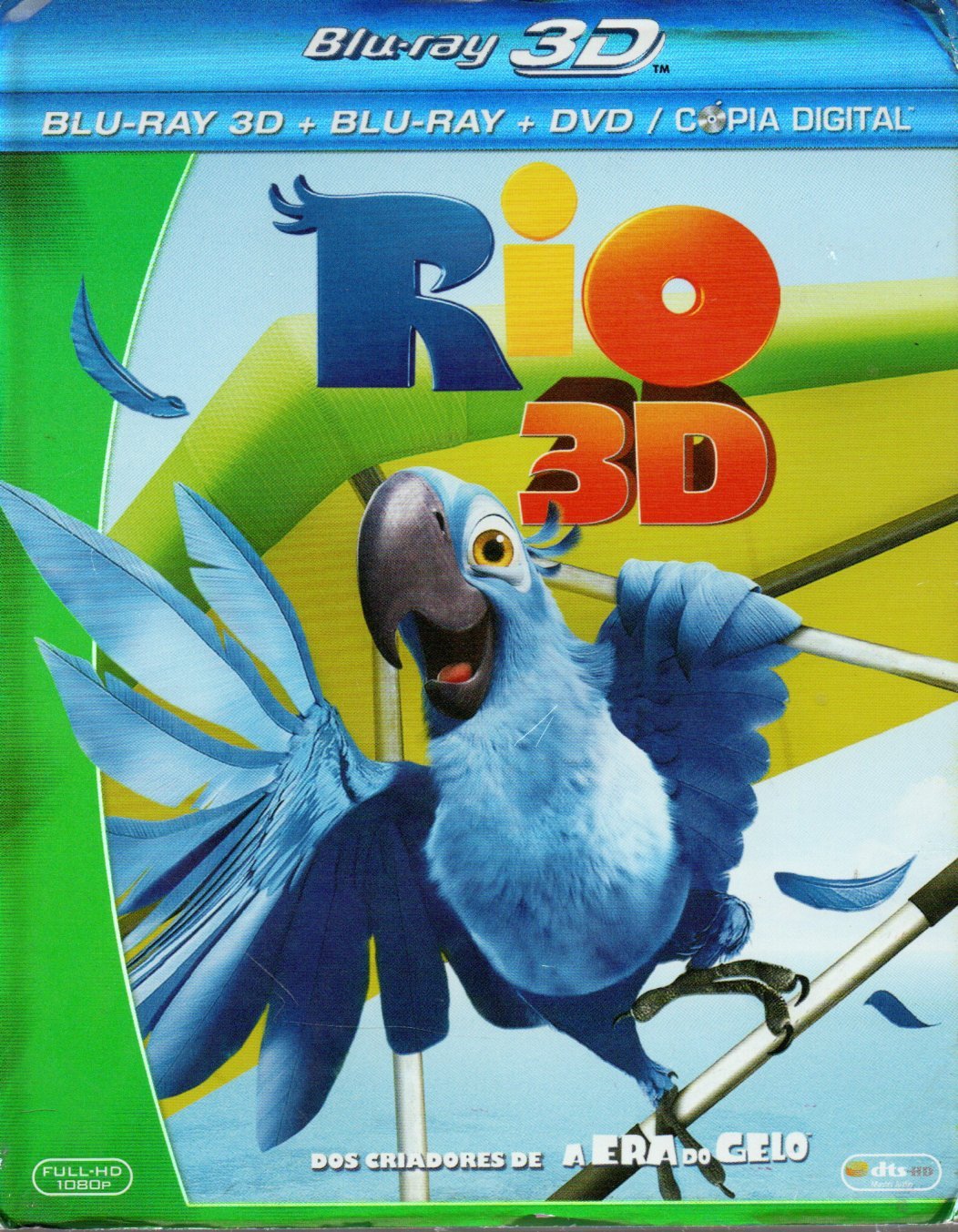 f91fd991fd366e056faa0da65ffc9505.jpg Blu-ray 3d + Blu-ray + Dvd Rio 3D - Imagem 1