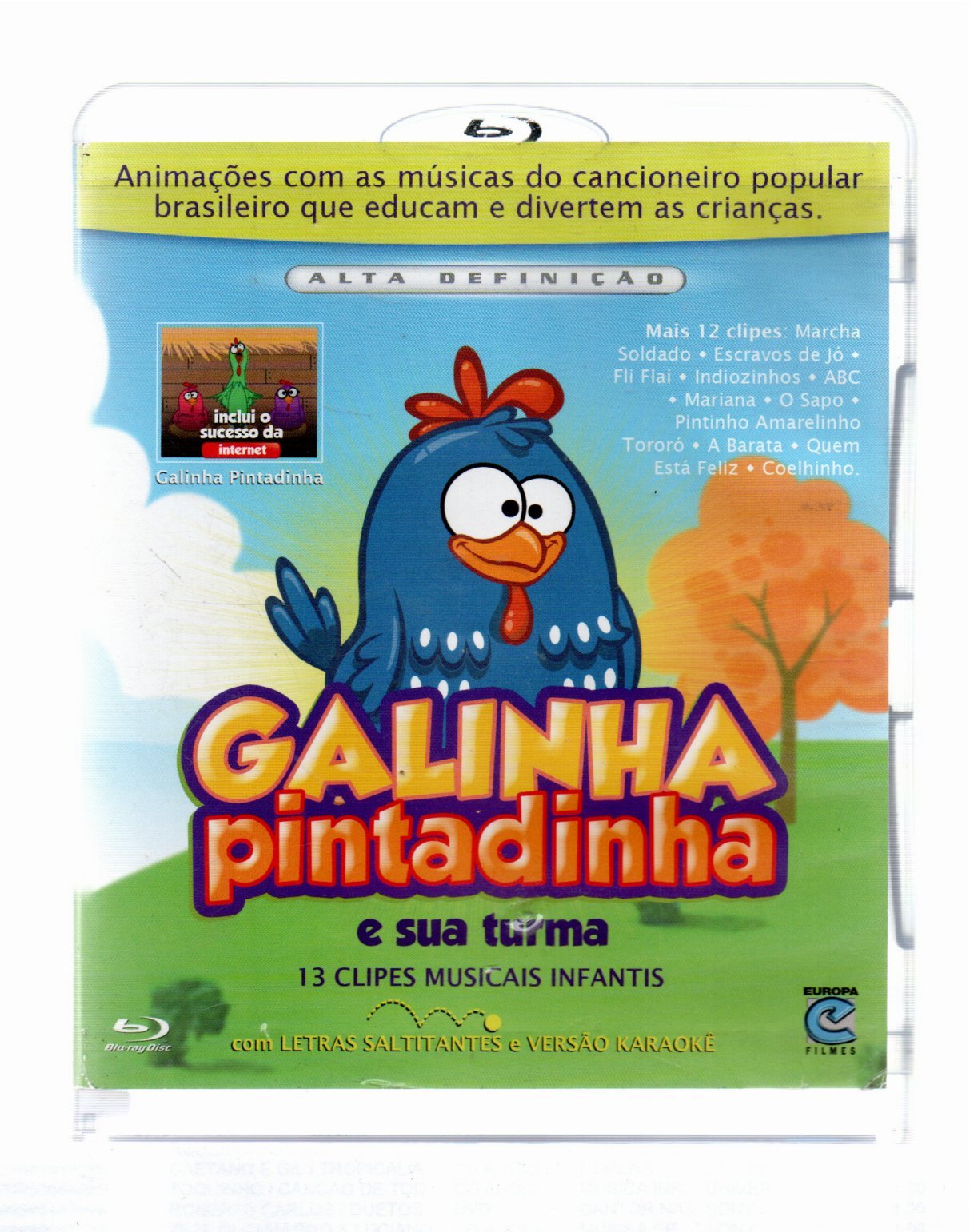 fd2e3fd2924e7f8ce90567937a74d1cd.jpg Blu- Ray Galinha Pintadinha E Sua Turma - Imagem 1