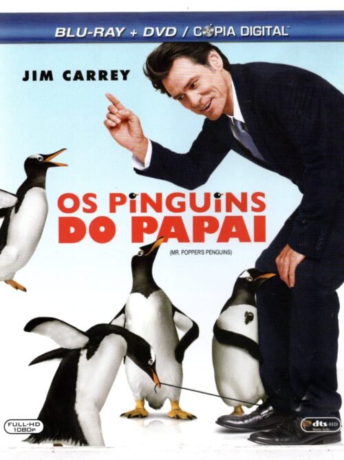 Blu-ray Os pinguins do Papai