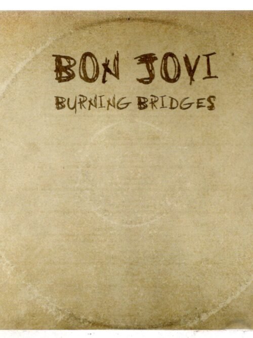 Cd Bon Jovi - Burning Bridges