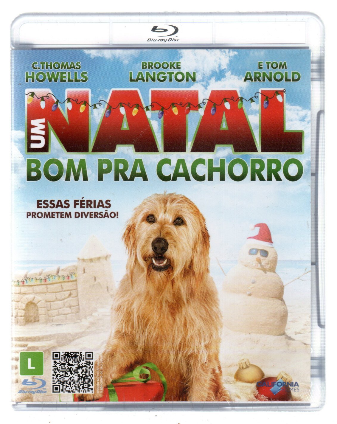 365e3e1b7de558dabe2b9fde5e9ae0ab.jpg Blu-ray Um Natal Bom Pra Cachorro - Brooke Langton - Imagem 1