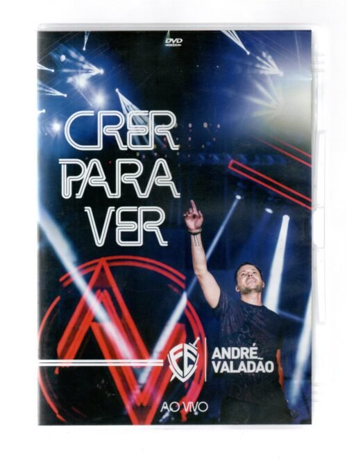 DVD Andre Valadao - Crer Para Ver, Ao Vivo