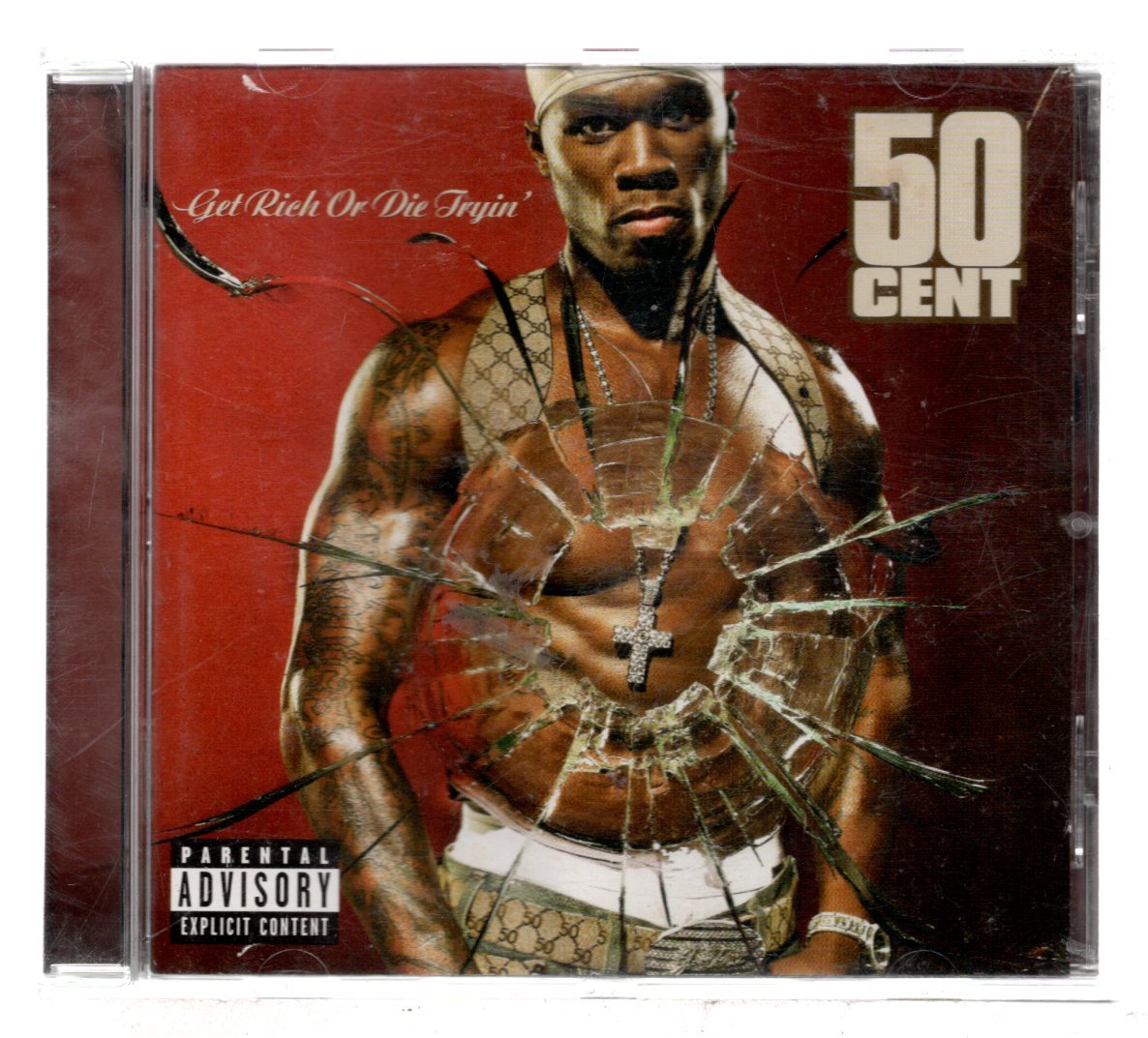 454d9772f10a161d226b90e59aee92fd.jpg CD 50 Cent - Get rich or die tryin - Imagem 1