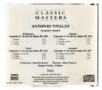 Cd Antonio Vivaldi - Classic Masters/ As Quatro Estações - Imagem 2