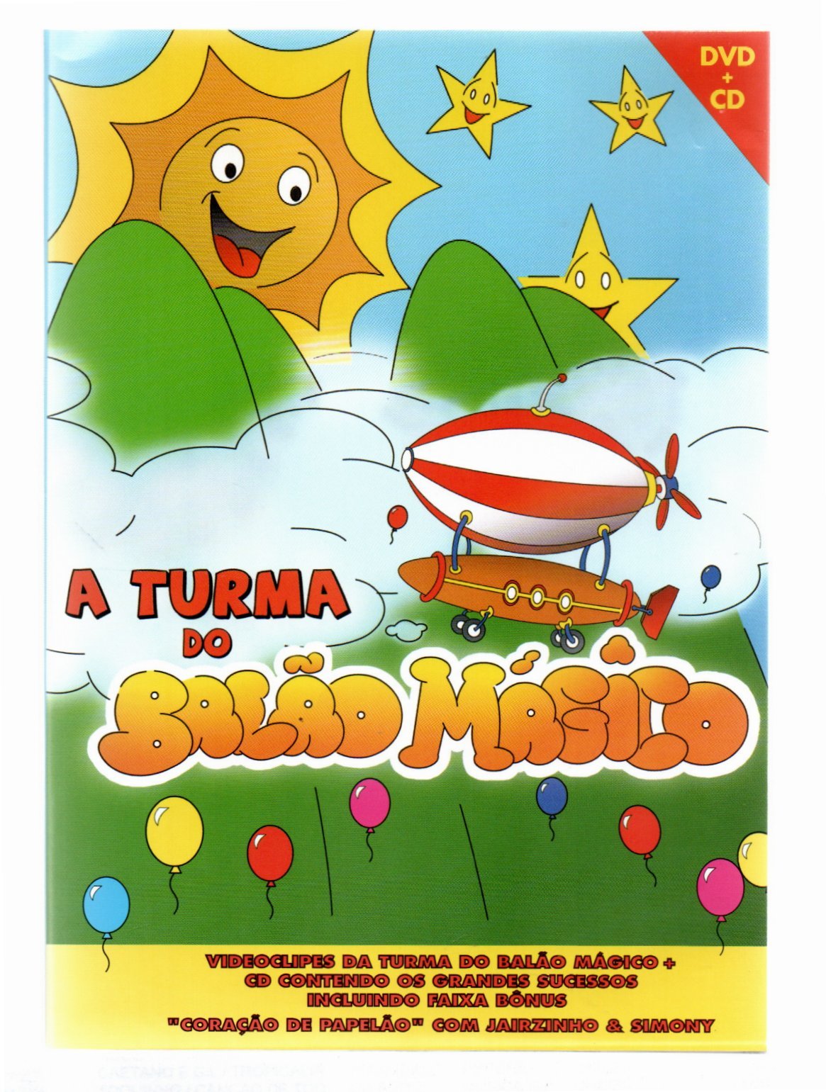 55e41697bf964e51e72feba4e486a96b.jpg BALÃO MÁGICO - A TURMA DO BALÃO MÁGICO (DVD+CD) - Imagem 1