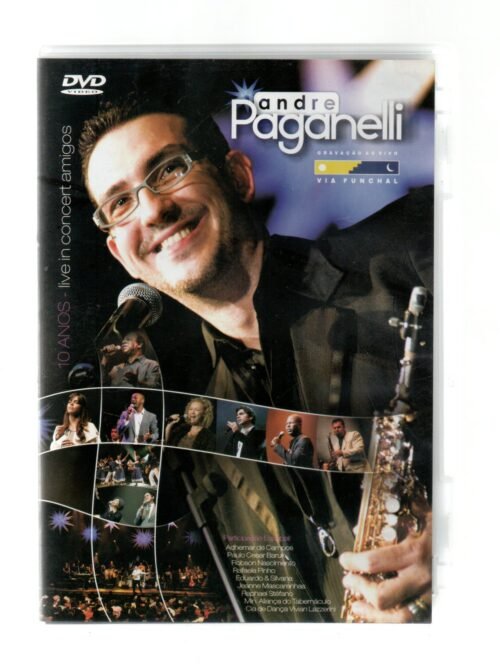 Dvd Andre Paganelli - Live In Concert