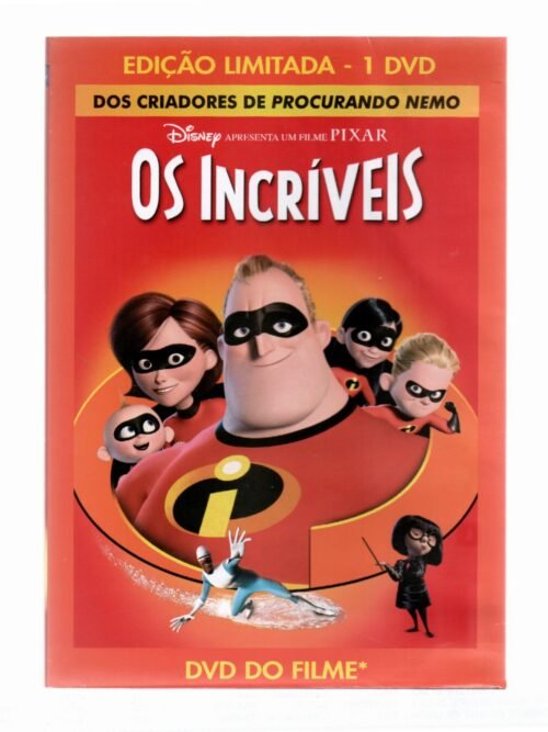 DVD Os Incríveis - Pixar