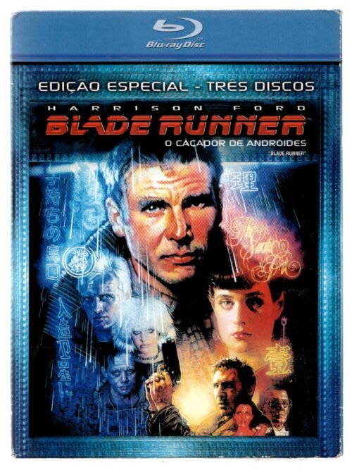 Blu-ray triplo Blade runner o caçador de andróides