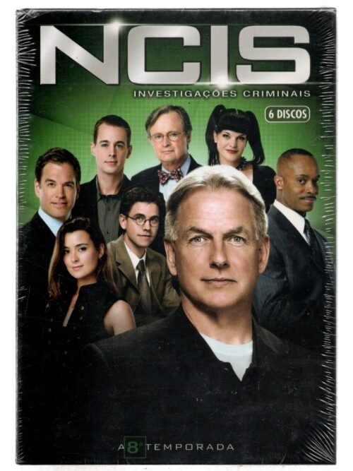 Box  6 DVDs NCIS a 8 Temporada  Investigacoes criminais