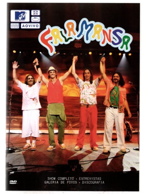 DVD Mtv Ao Vivo - Falamansa