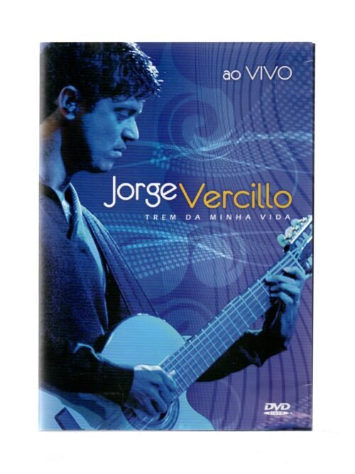 Dvd Jorge Vercillo - Trem Da Minha Vida   Ao Vivo