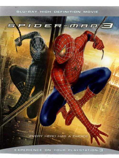 Blu-ray Spider-man 3