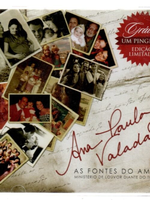 Cd Ana Paula Valadão - As Fontes Do Amor