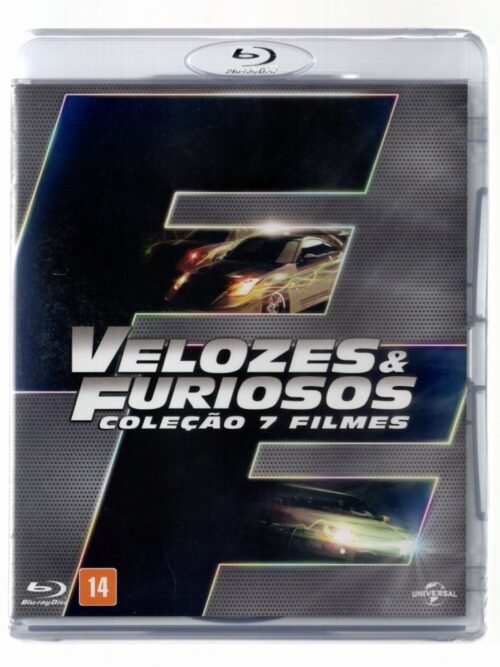 KIT 2 BLU RAY VELOZES E FURIOSOS