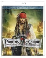Blu-ray 4 Discos Piratas Do Caribe - Navegando Em Águas - Imagem 3