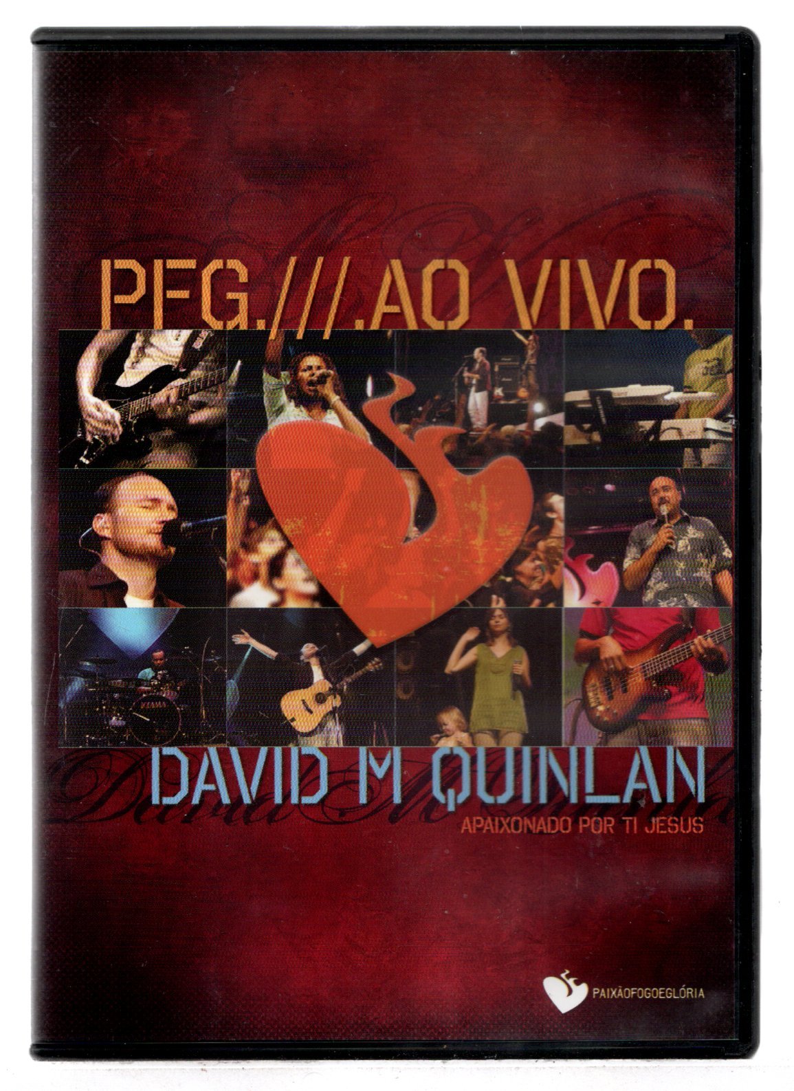 7fcf3d208acfef9bbe7001d7a6405d27.jpg Dvd David M. Quinlan - Peg.//. Ao Vivo - Imagem 1