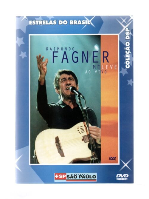 Dvd Raimundo Fagner - Estrelas Do Brasil Me Leve Ao Vivo