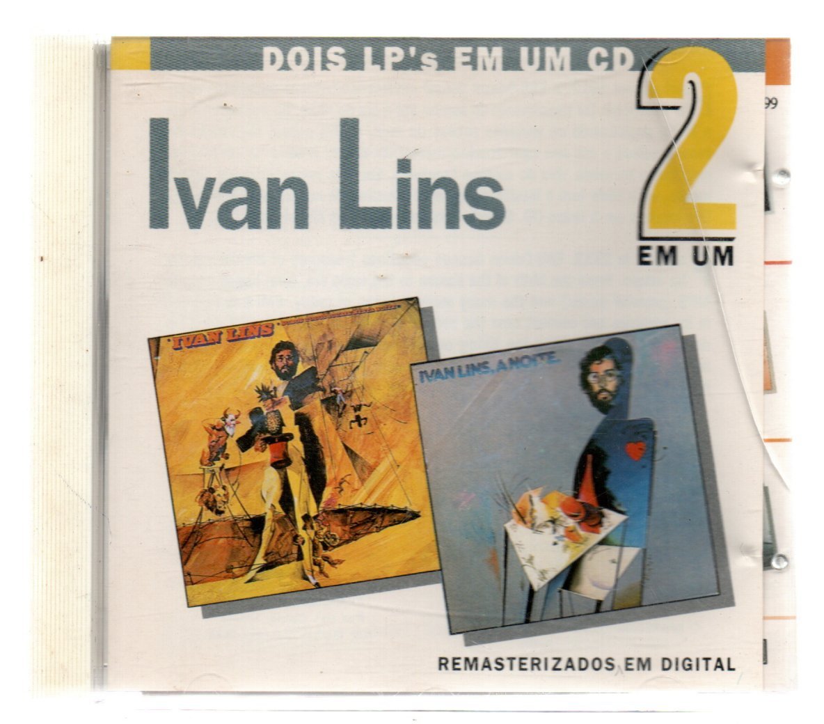 84ce789a68c494d8eace9ad95915ec43.jpg CD Ivan Lins - 2 em 1 - Imagem 1