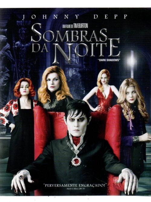 Blu-ray Sombras Da Noite - Johnny Depp