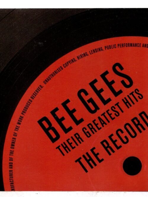 Cd Duplo Bee Gees - Their Greatest Hits The Record