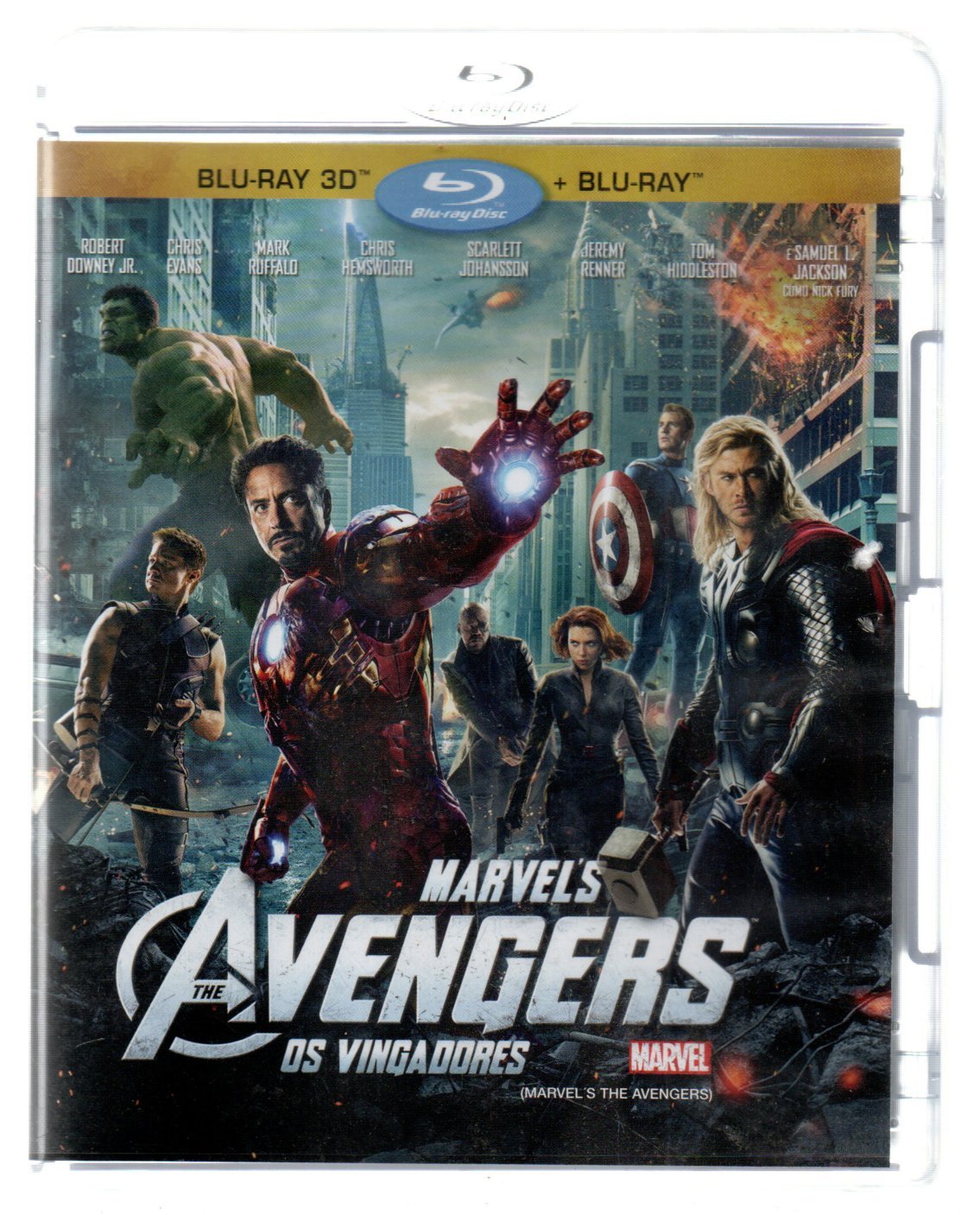 9728d56b98c94e607ec72e169fad7252.jpg BLU-RAY + BLU-RAY 3D THE AVANGERS - OS VINGADORES - Imagem 1