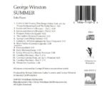 CD George Winston: Summer - Imagem 2