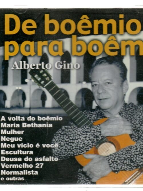 Cd Alberto Gino - De Boêmio Para Boêmio