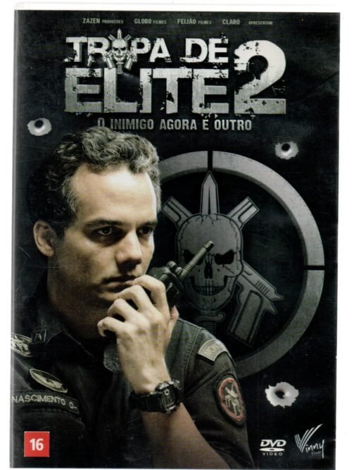 DVD TROPA DE ELITE 2  - O INIMIGO AGORA É OUTRO