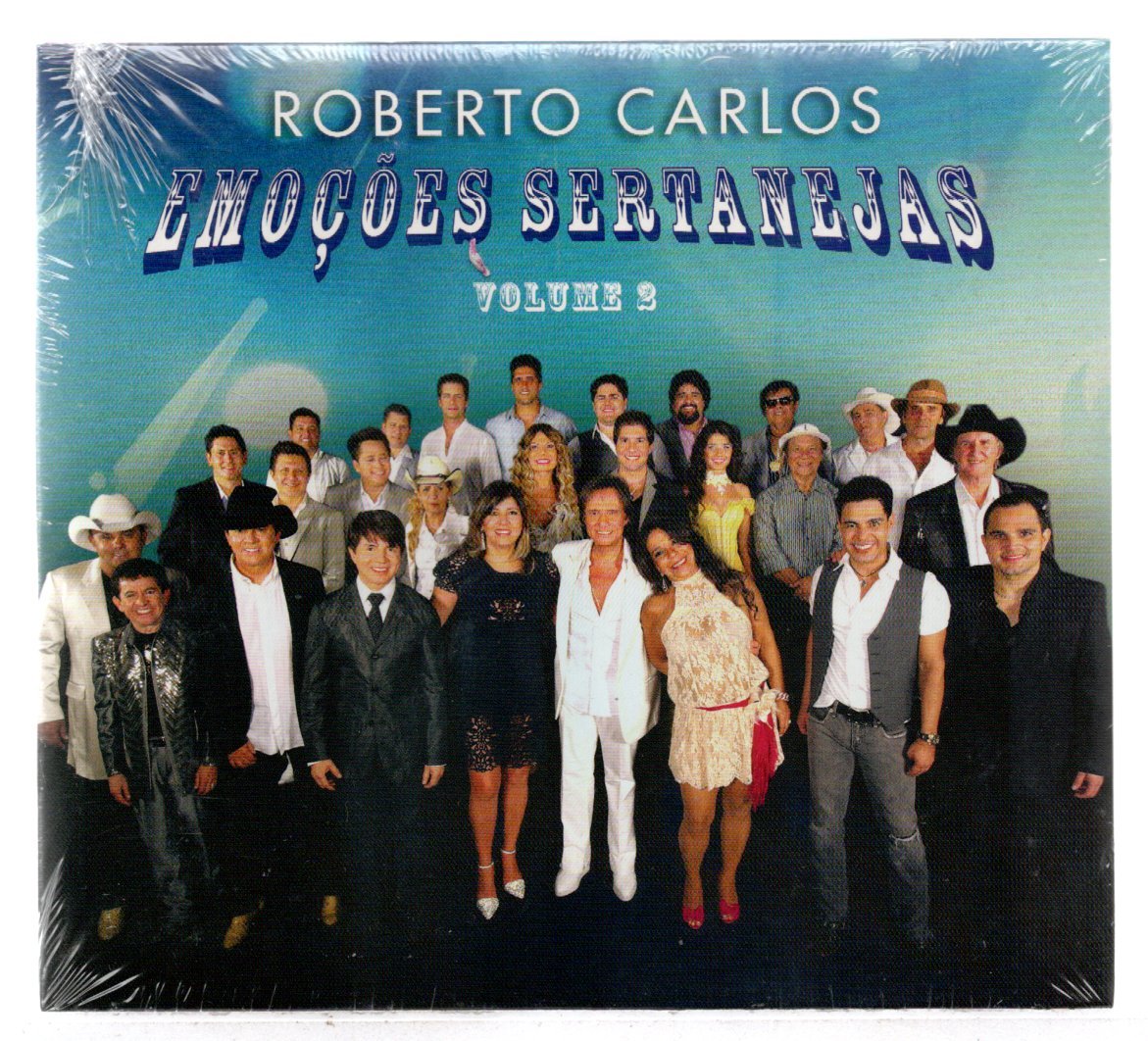 9f45c4937b355ef4792ec0a48694c187.jpg Cd Roberto Carlos - Emoções Sertanejas Vol.2 - Imagem 1