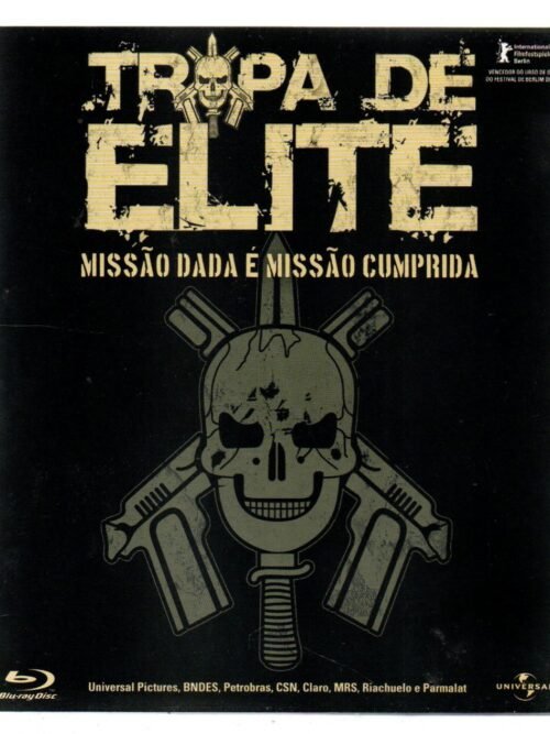 Blu Ray Tropa de Elite - Missão dada é missão cumprida