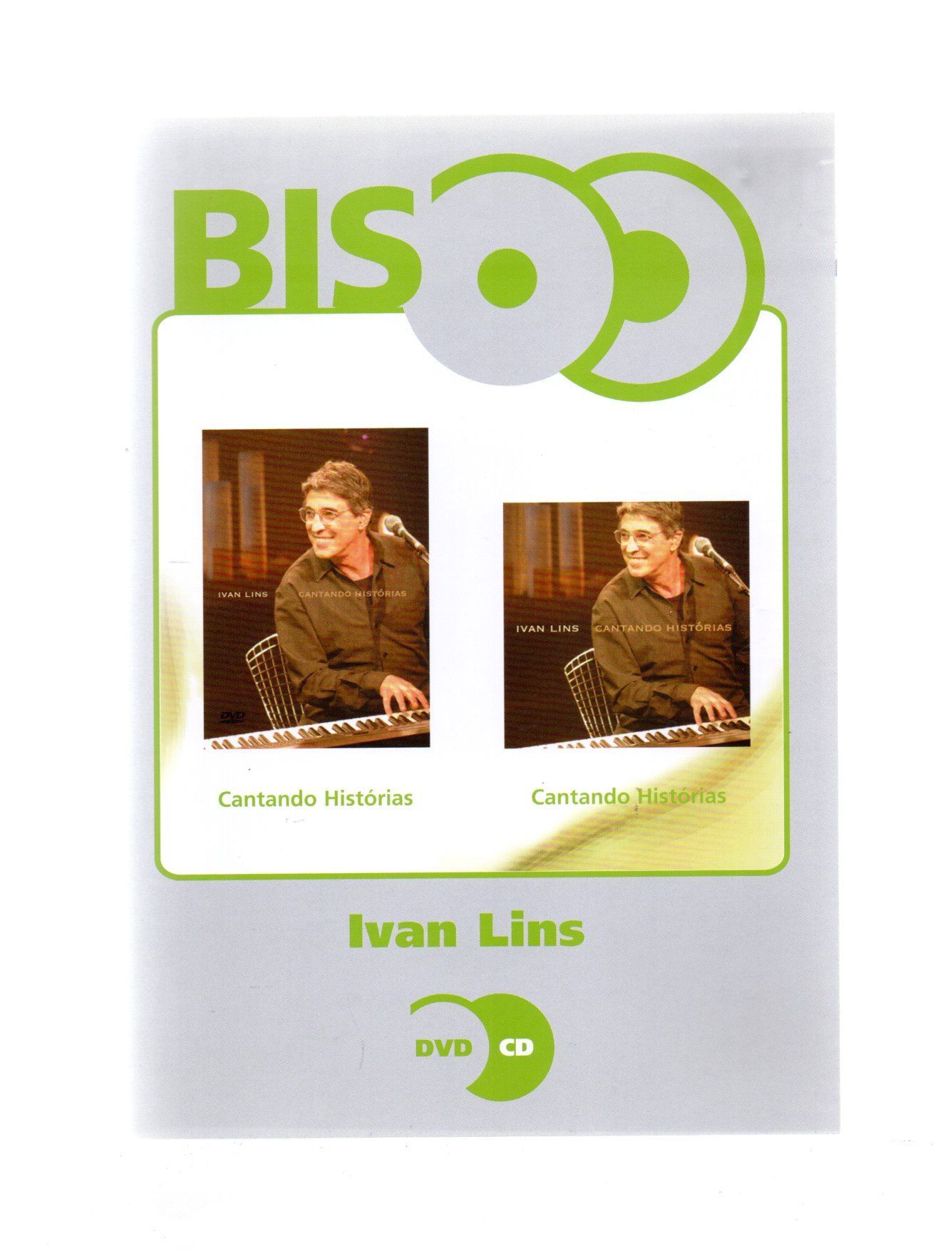 a48f2e90ac15d11446f7cfc746ecc3d3.jpg Dvd+cd Ivan Lins - Cantando Historias Bis - Imagem 1