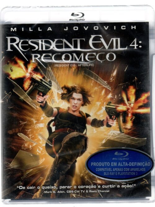 Blu - Ray Resident Evil 4 : Recomeço