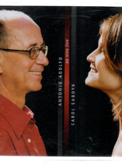 Cd Antônio Adolfo E Carol Saboya - Ao Vivo
