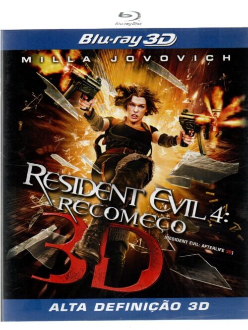 Blu-ray 3D Resident Evil 4: Recomeço