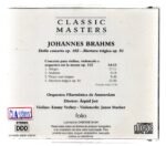 CD Johannes Brahms - Classic masters - Imagem 2