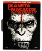 BLU RAY 3D + BLU RAY + DVD PLANETA DOS MACACOS : O CONFRONTO - Imagem 3