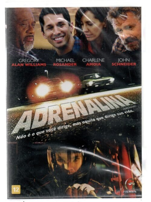 Dvd Adrenalina - Não É O Que Voce Dirige, Mas Aquilo Que...