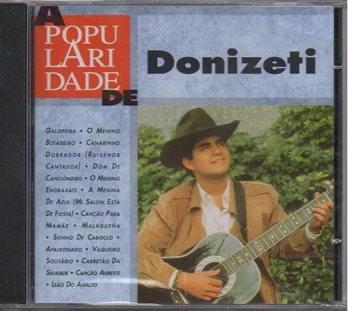 Cd Donizeti - A Popularidade De