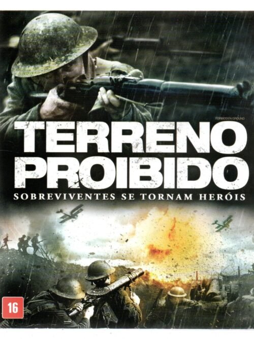 BLU-RAY TERRENO PROIBIDO - SOBREVIVENTES SE  TORNAM HEROIS