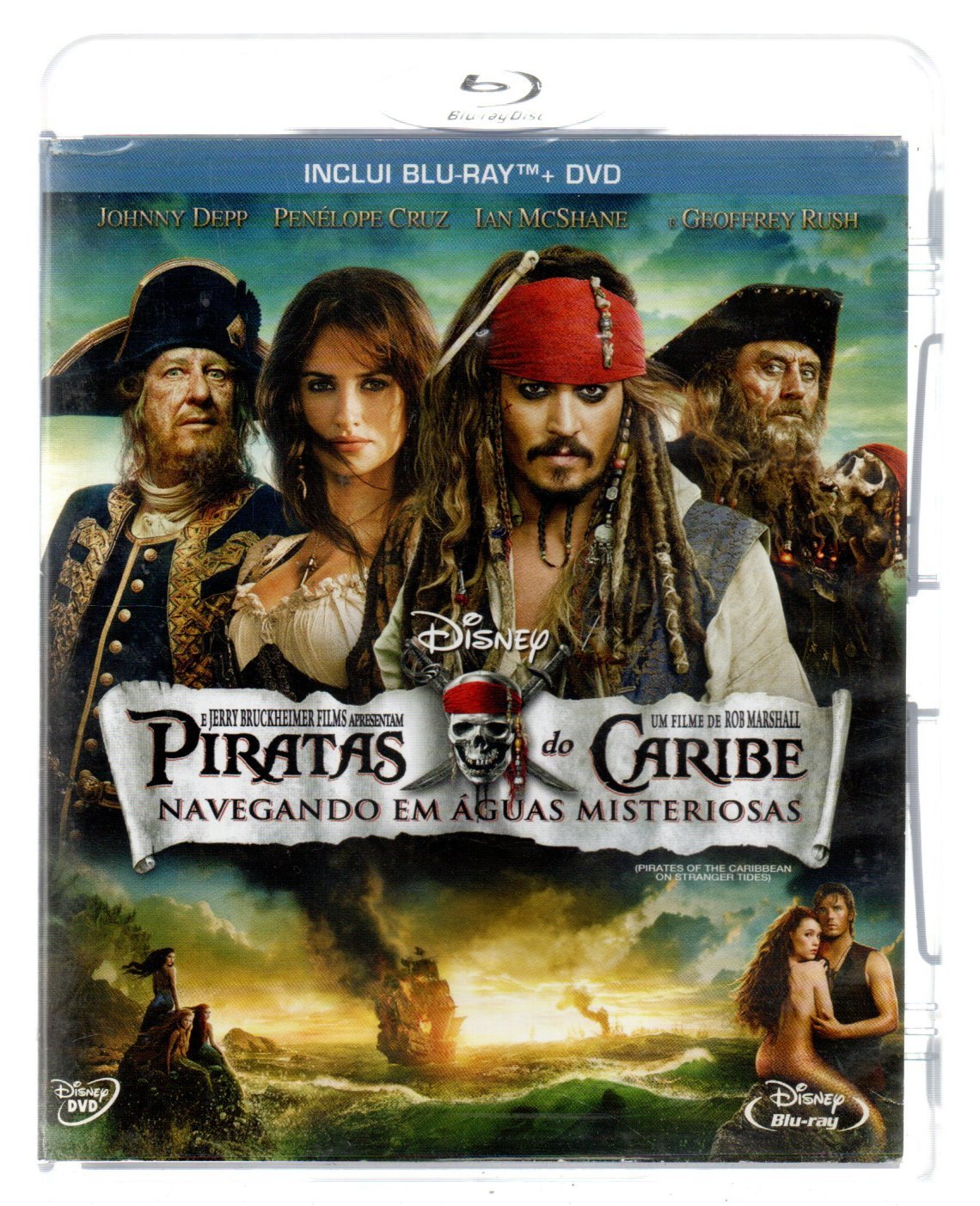 daf54eeb8ab072b46b28a910a1133956.jpg Dvd Duplo Blu-ray Piratas Do Caribe- Navegando Em Águas Mist - Imagem 1