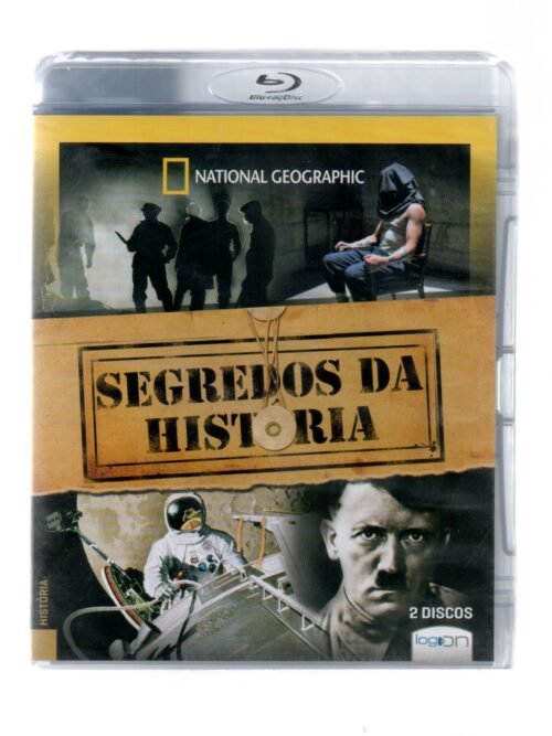 BLU-RAY DUPLO SEGREDOS DA HISTORIA - NATIONAL GEOGRAPHIC