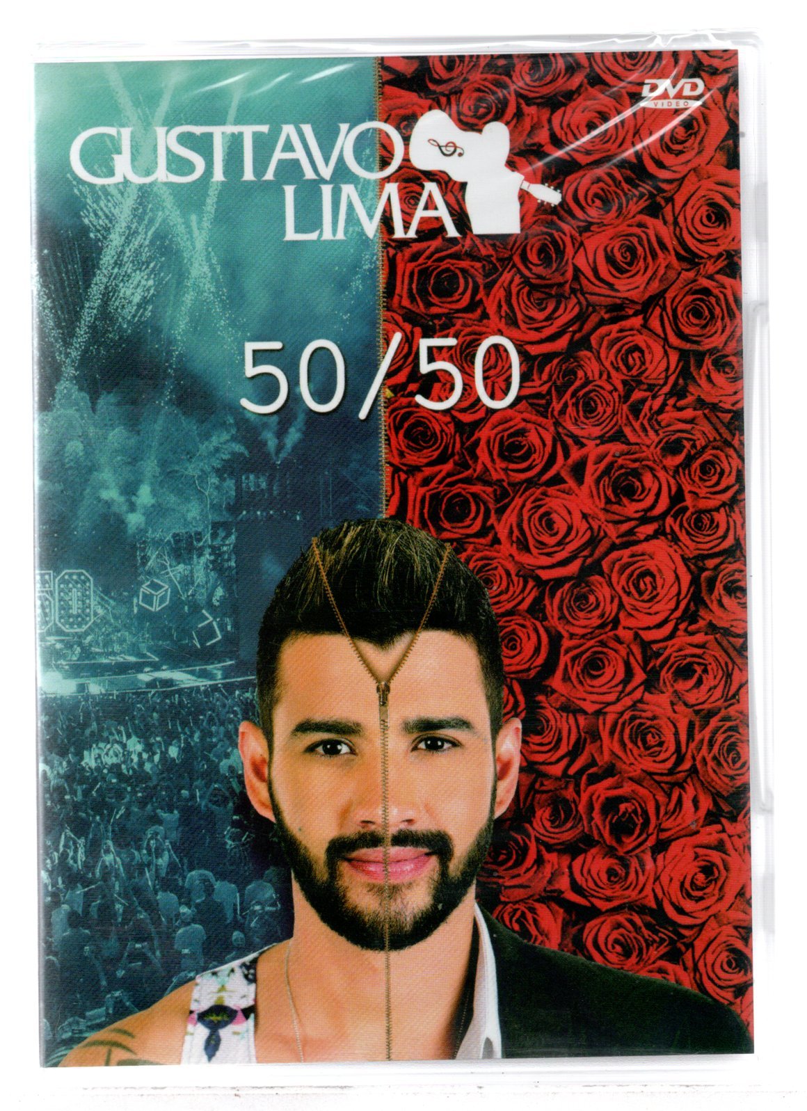 e983612e0ff28e7aaa6d1fe6d070b391.jpg Dvd Gusttavo Lima - 50/50 - Imagem 1
